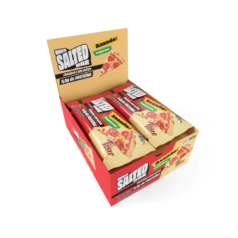 Mrs. Salted Bar (12 unid. 50g) - Mrs Taste