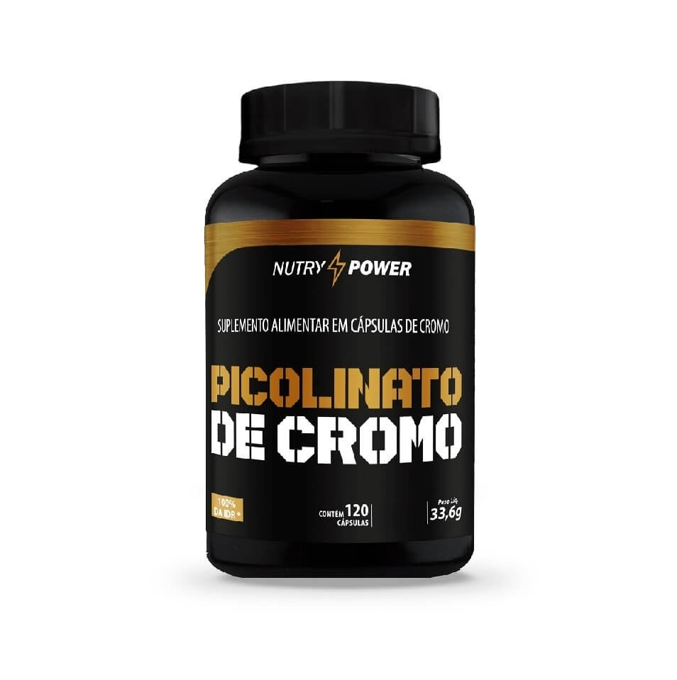 Picolinato de Cromo (120 caps) - Nutry Power