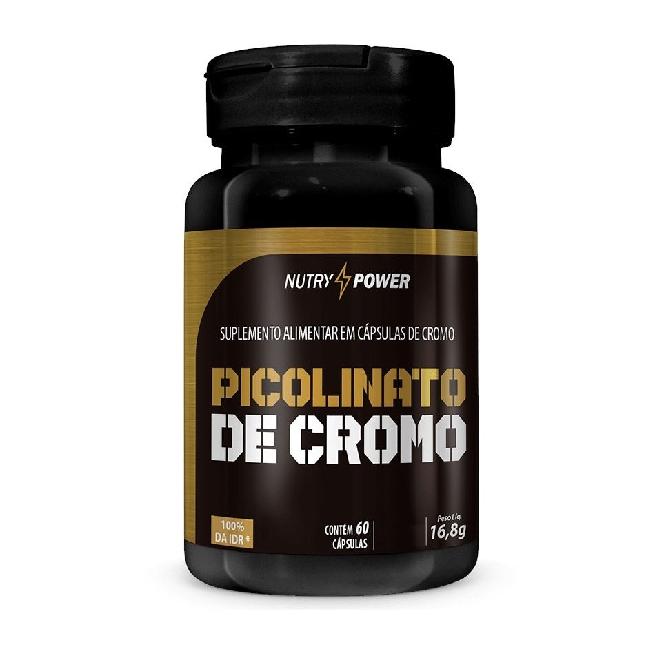 Picolinato de Cromo (60 caps) - Nutry Power
