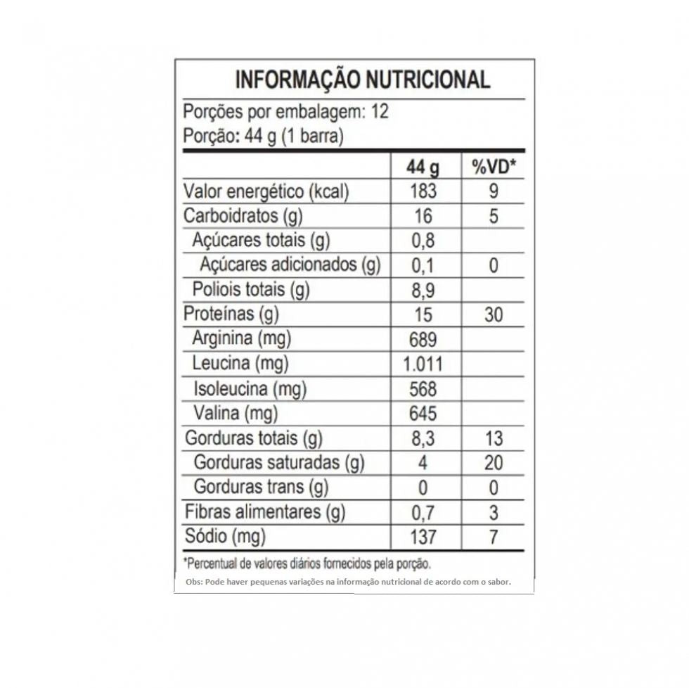 Power Protein Crisp Bar Display (12 unid. 44g) - Max Titanium
