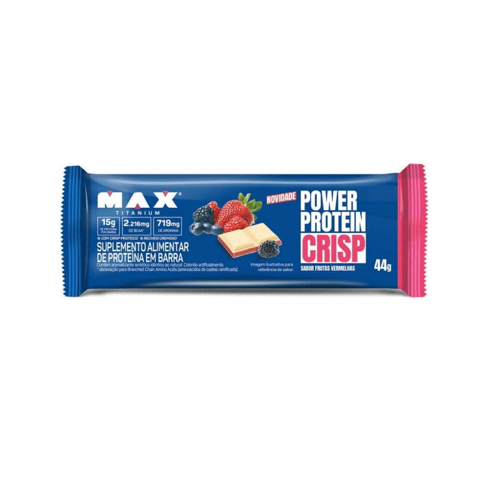 Power Protein Crisp Bar (44g) - Max Titanium