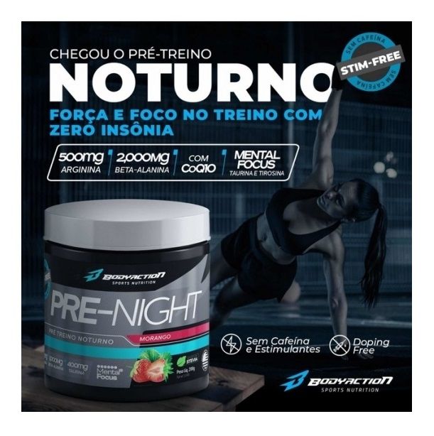 Pre-Night Beta Alanina (200g) - Body Action