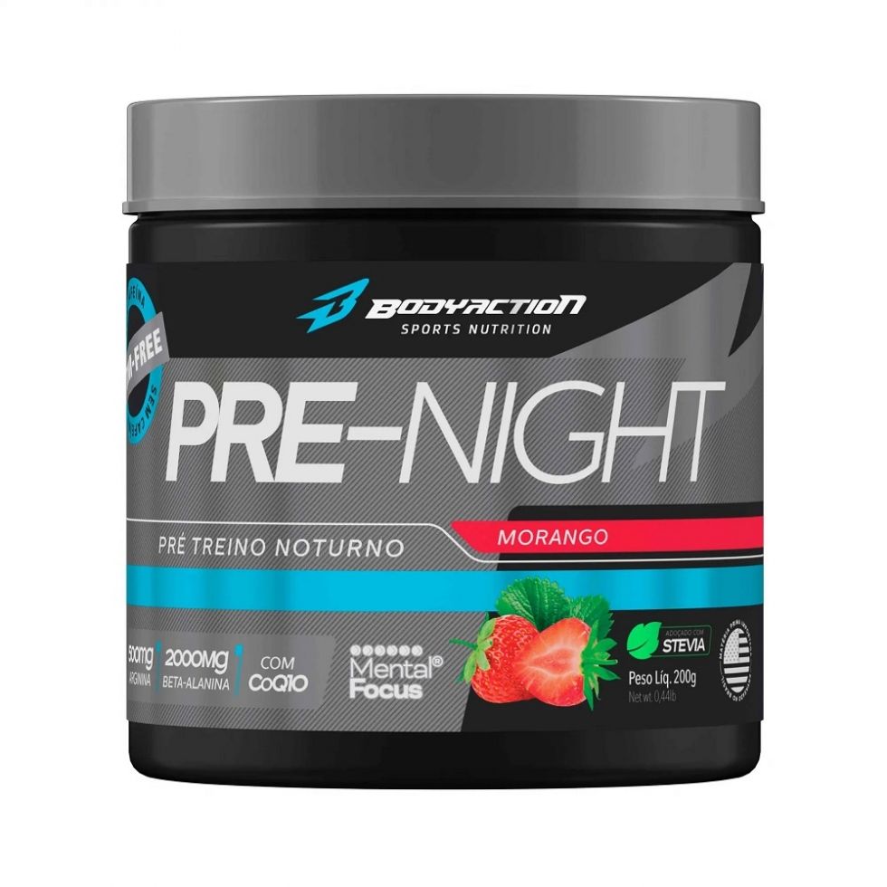 Pre-Night Beta Alanina (200g) - Body Action