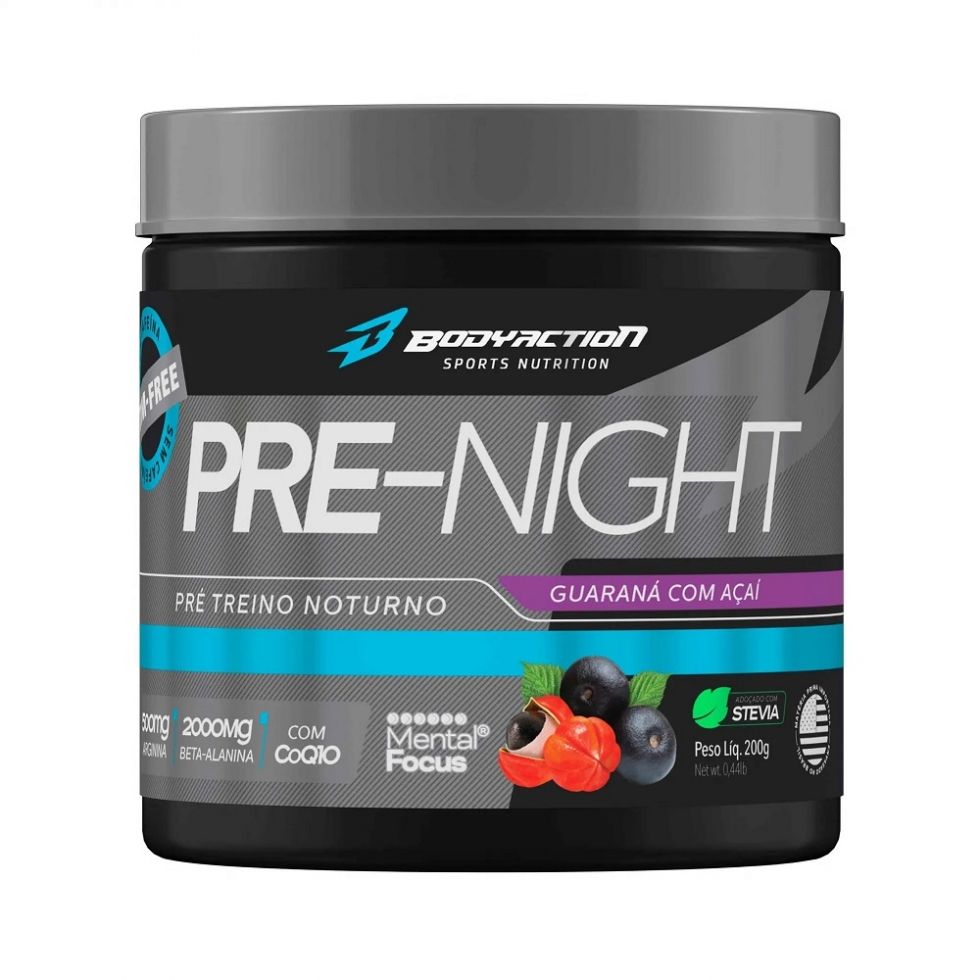 Pre-Night Beta Alanina (200g) - Body Action