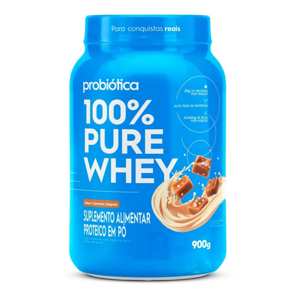 100% Pure Whey 900g - Probiótica