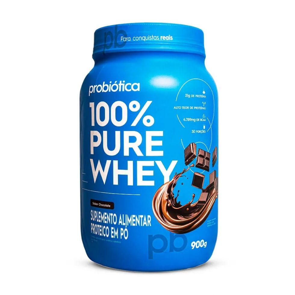 100% Pure Whey 900g - Probiótica