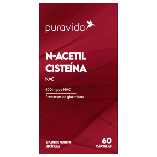 N-Acetil Cisteina (60 caps) - Puravida