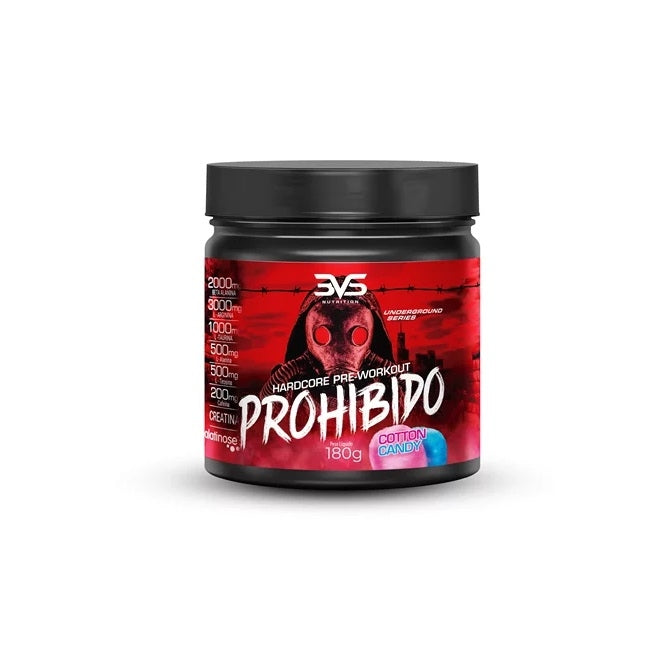 Prohibido HardCore Pre Workout (180g) - 3VS