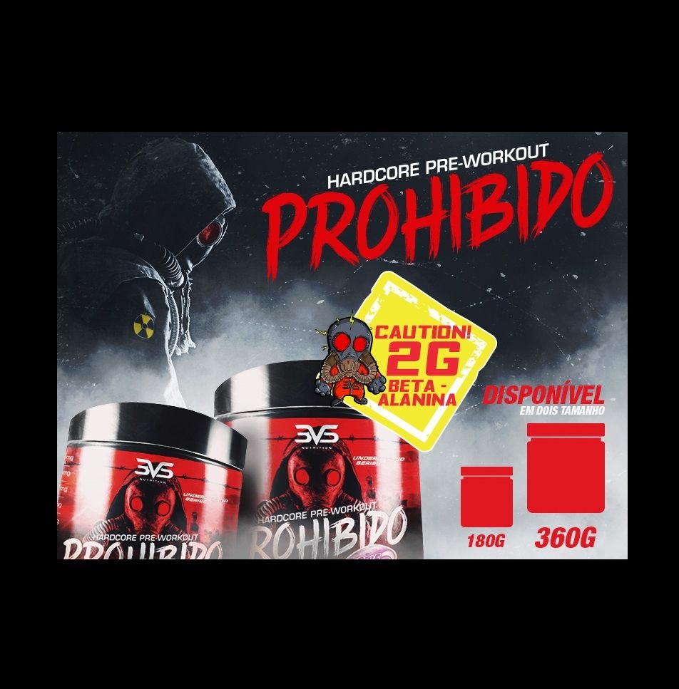 Prohibido HardCore Pre Workout (180g) - 3VS