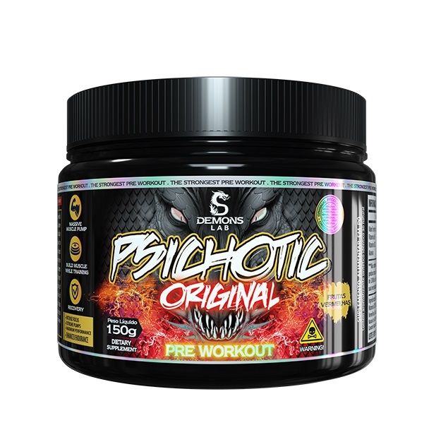 Pré-Treino - Psichotic Original (150g) - Demons Lab