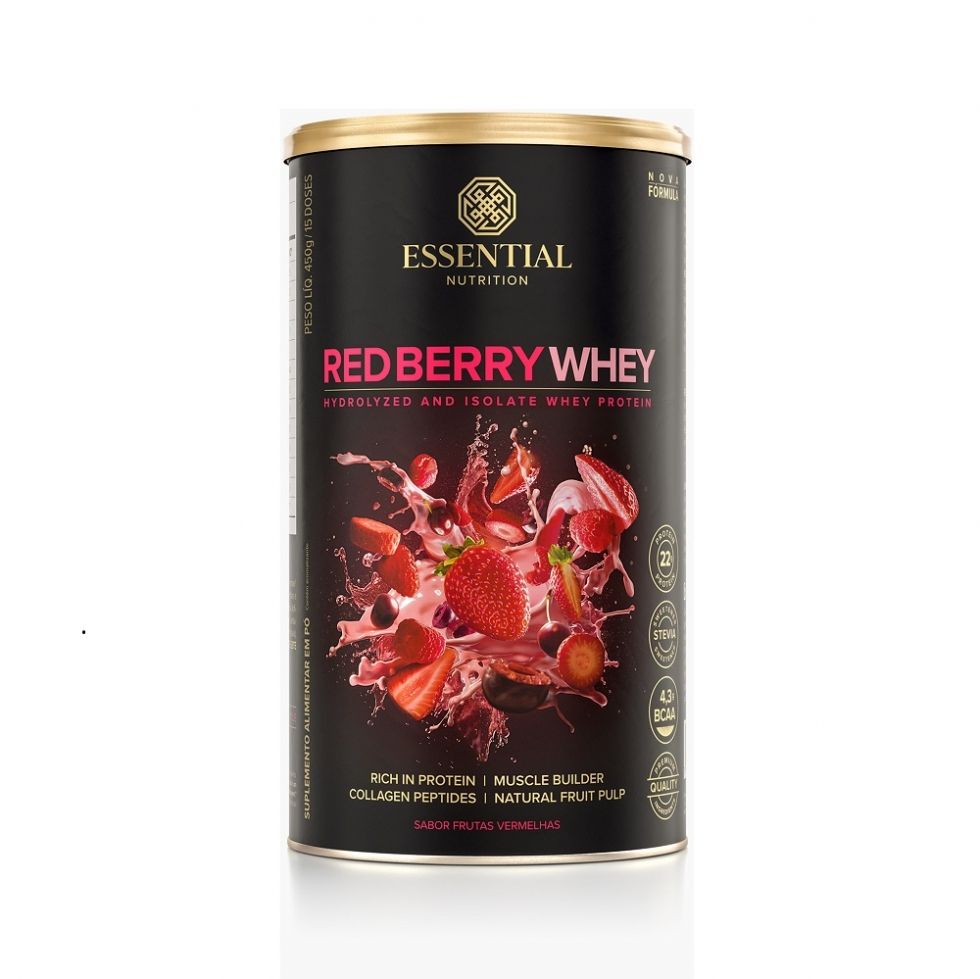 Red Berry Whey (450g) - Essential Nutrition