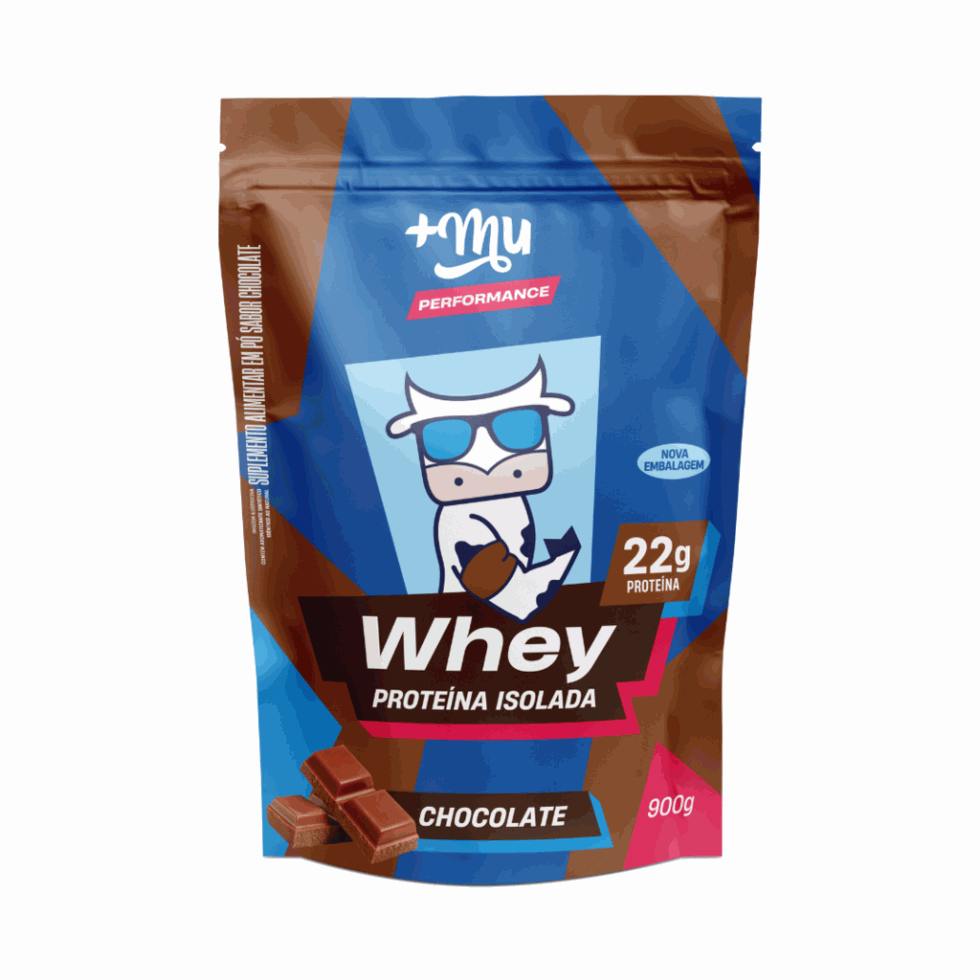 Muke Whey Isolado Refil (900g) - Mais Mu