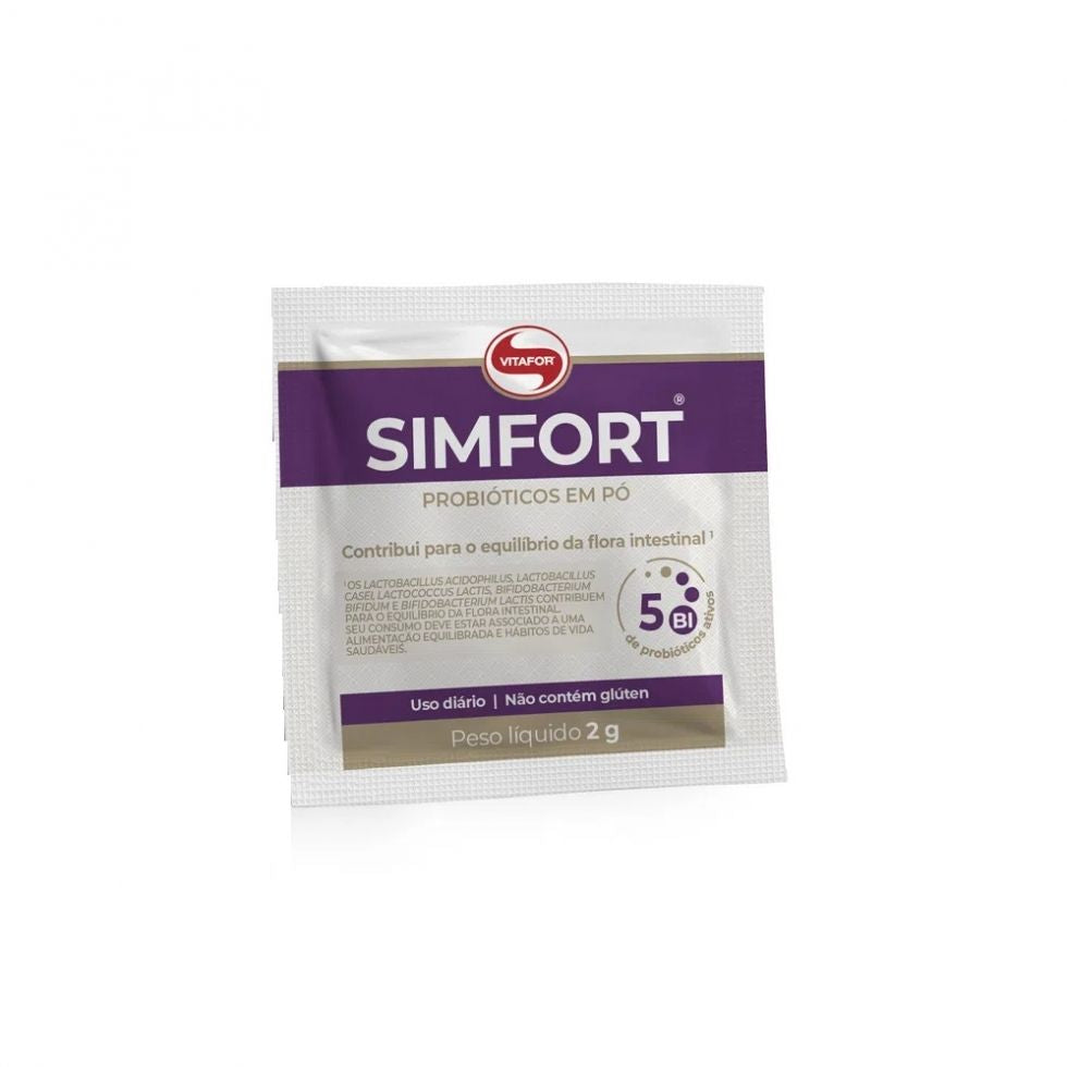 Simfort - Probiótico (Display 60 sachês de 2g) - VitaFor