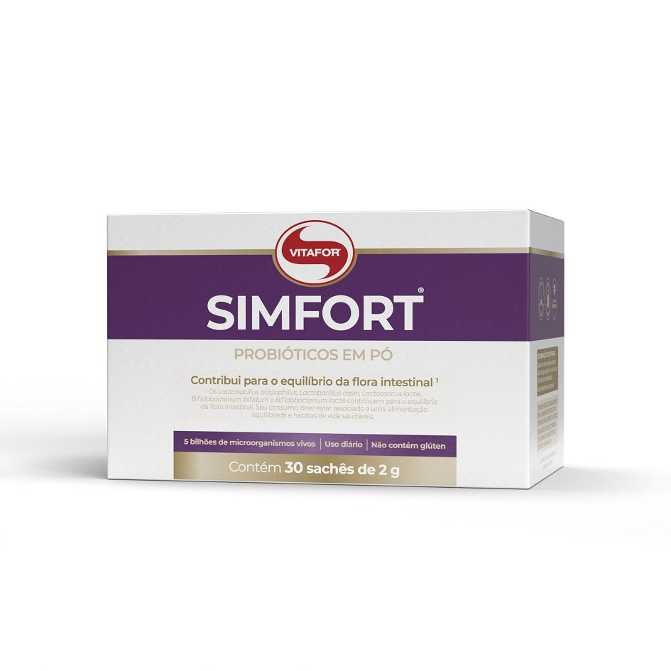 Simfort - Probiótico 30 Sachês (2g cada) - VitaFor