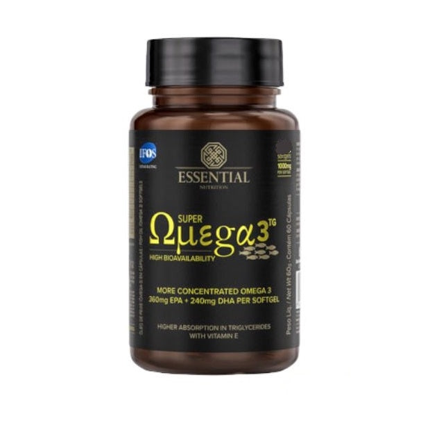 Super Omega 3 TG 500mg (120 Caps) - Essential Nutrition