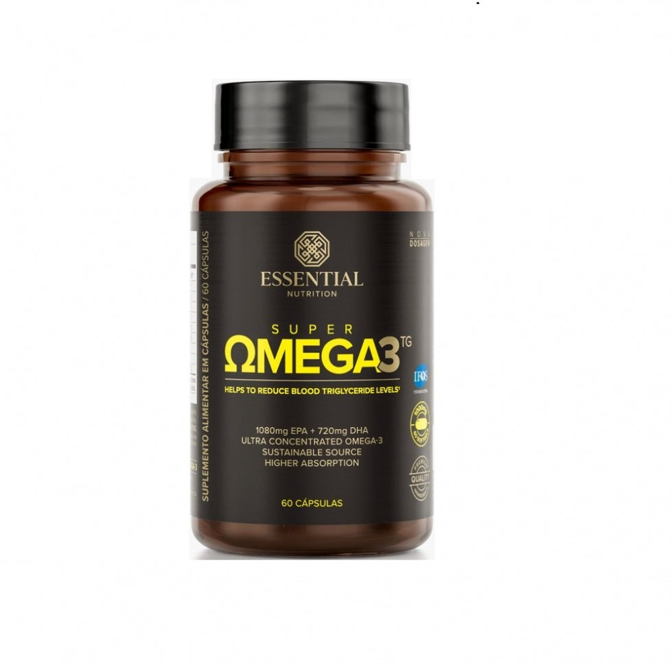 Super Omega 3 TG (60 Caps) - Essential Nutrition