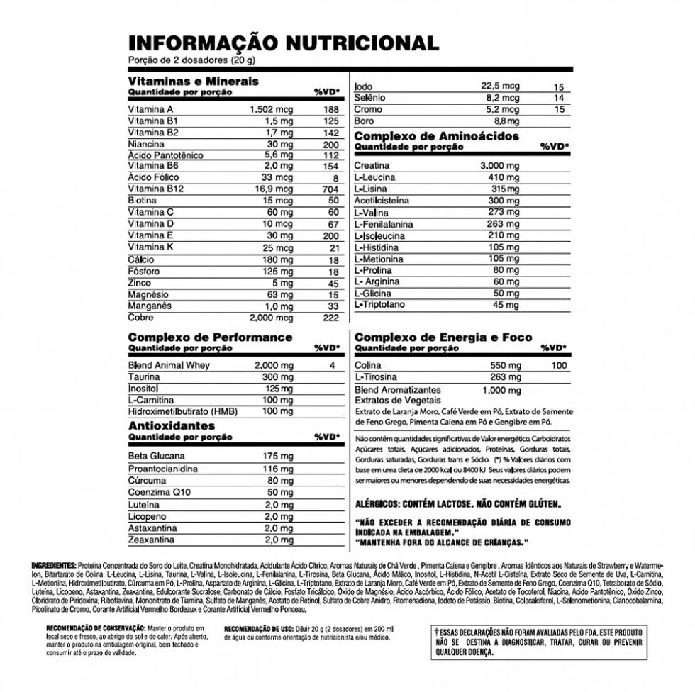 Animal Pack Powder (300g) - Universal Nutrition