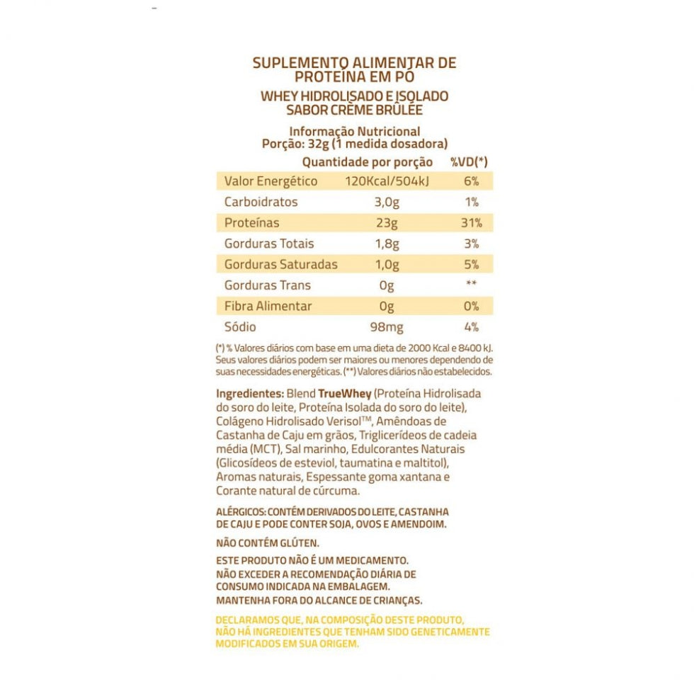 True Whey (418g) - Hidrolisado e Isolado - True Source