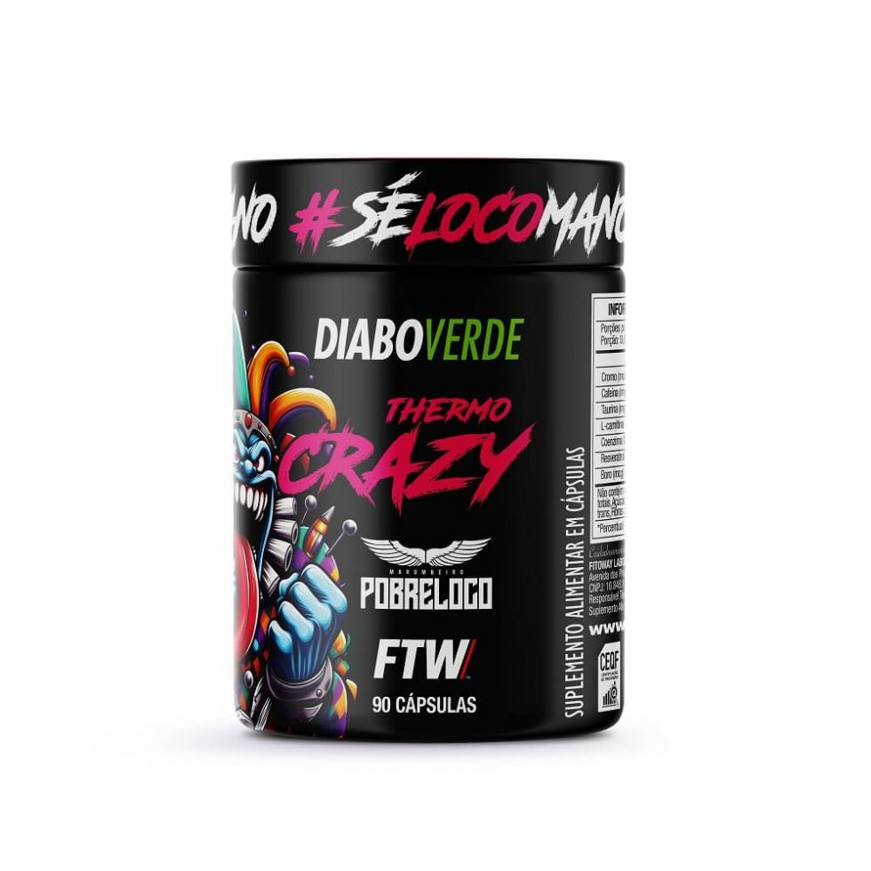 Diabo Verde Thermo Crazy (90 caps) - FTW Sports Nutrition