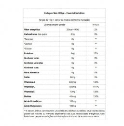 Pote de 330 g do Collagen Skin da Essential Nutrition
