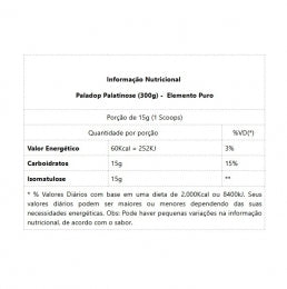 Paladop Palatinose (300g) - Elemento Puro