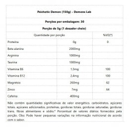 Psichotic Demon (150g) - Demons Lab