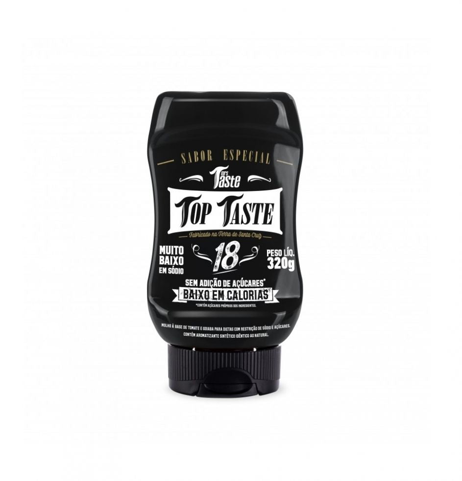 Molho Baixo Sódio e Baixa Caloria Top Taste (320g) - Mrs Taste