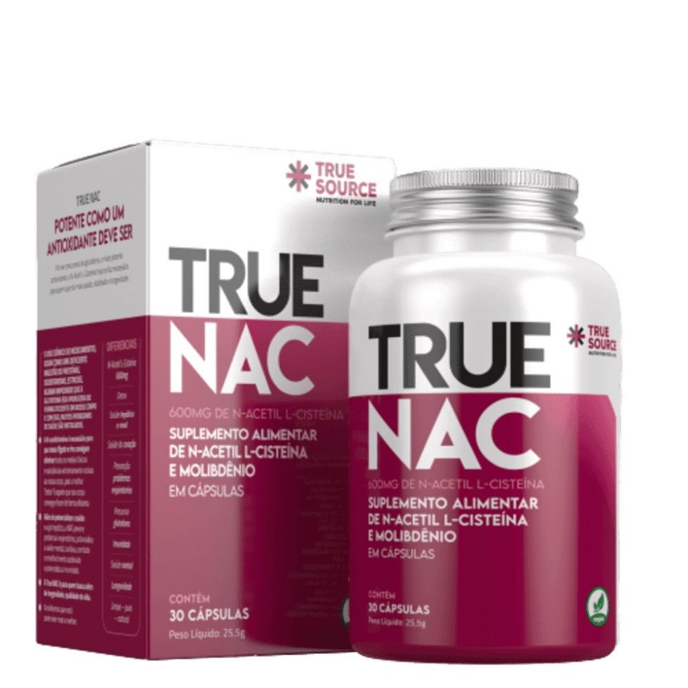 True NAC 600mg (30 caps) - True Source