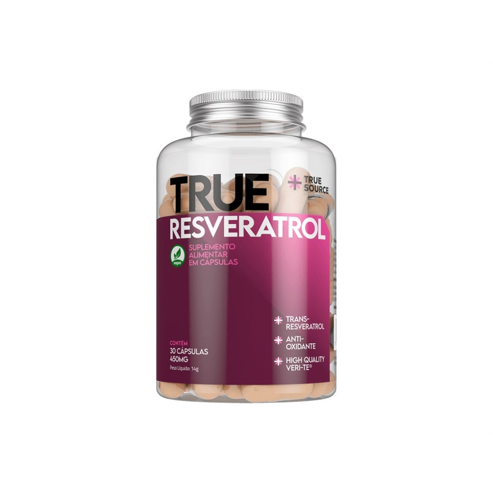 True Resveratrol 450mg (30 caps) - True Source