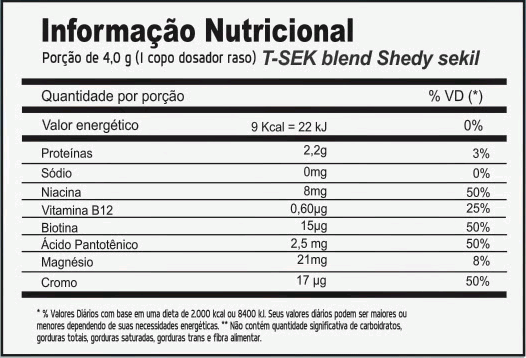 T-Sek (120g) - Power Supplements
