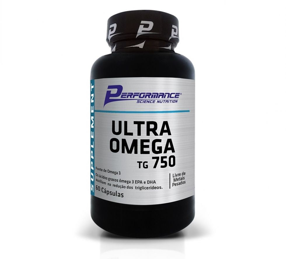 Ultra Ômega TG 750mg (60 caps) - Performance Nutrition