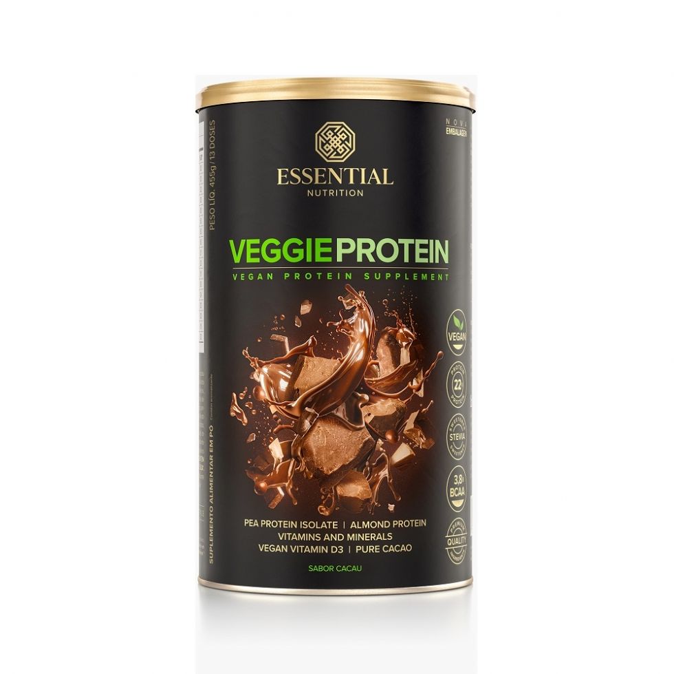 Veggie Protein 100% Vegetal Lata - Essential Nutrition