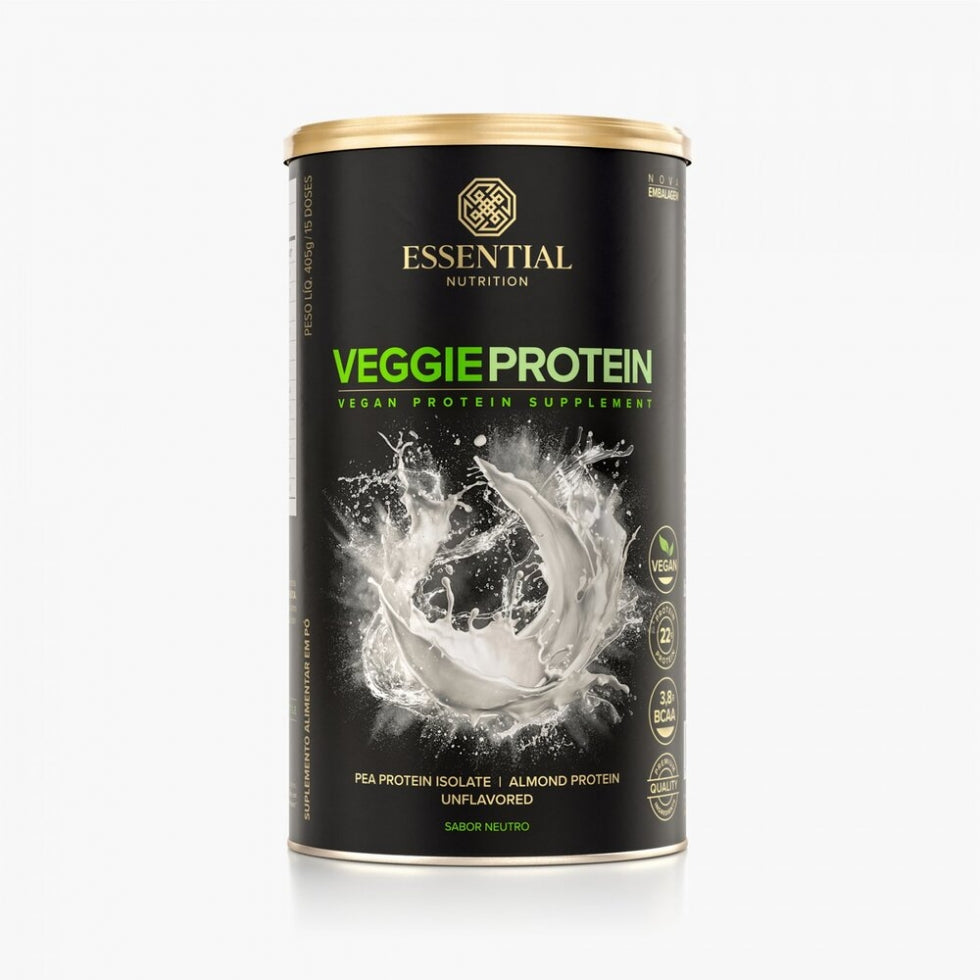 Veggie Protein 100% Vegetal Lata - Essential Nutrition