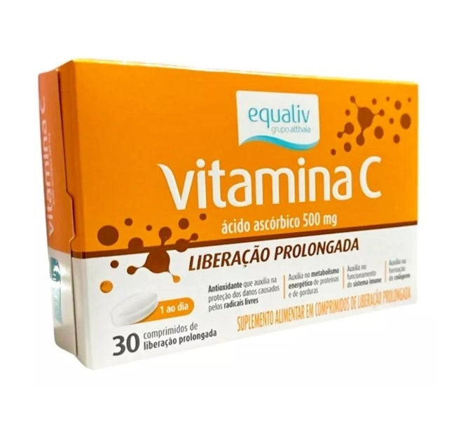 Vitamina C 500mg (30 comp) - Equaliv