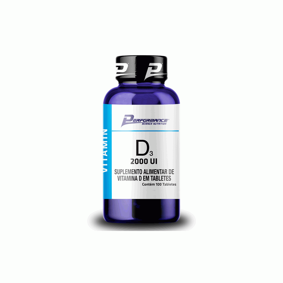 Vitamina D3 2000 UI (100 tabs) - Performance Nutrition