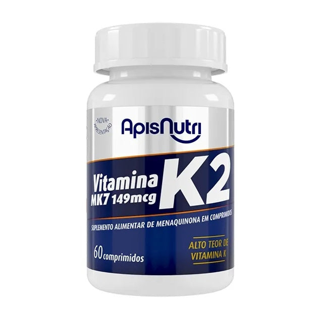 Vitamina K2 MK7 (60 comp) - Apisnutri