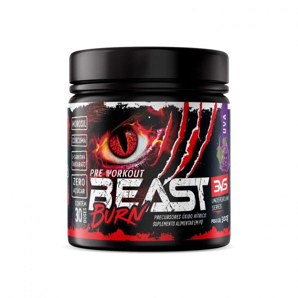 Beast Burn Pre Workout (300g) - 3VS