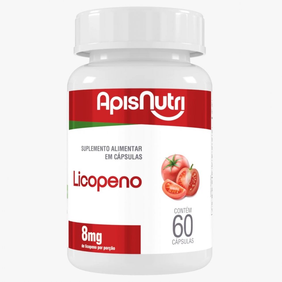 Licopeno 450mg (60 caps) - Apisnutri