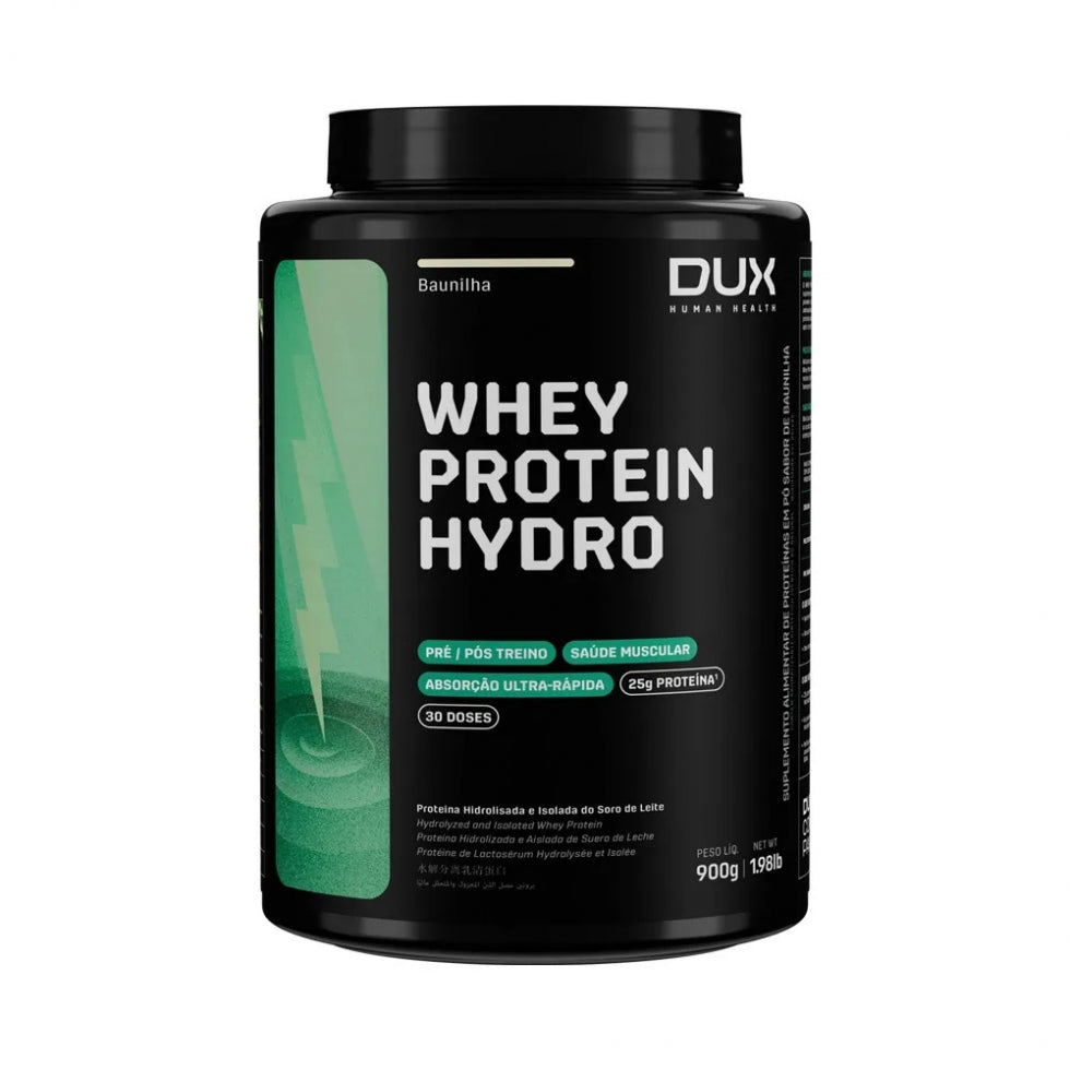 Whey Protein Hidrolisado Pote (900g) - Dux Human Health