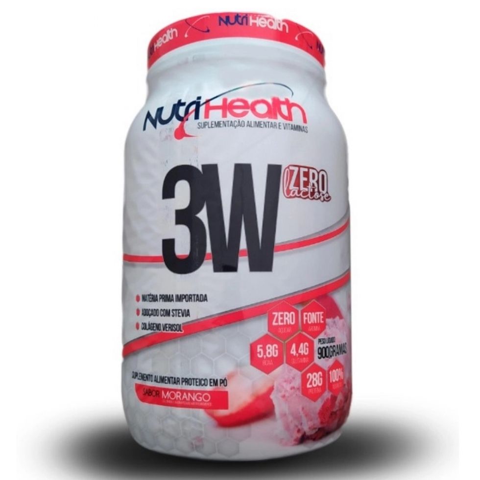 Whey 3W Zero Lactose (900g) - XCharge