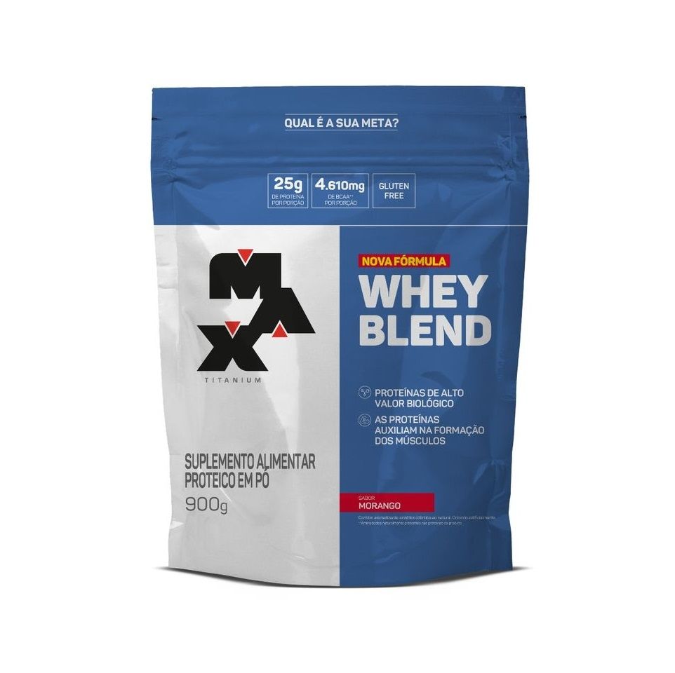 Whey Blend Refil (900g) - Max Titanium