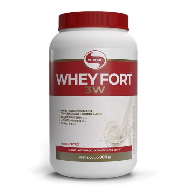 Whey Fort 3W 900g - Vitafor