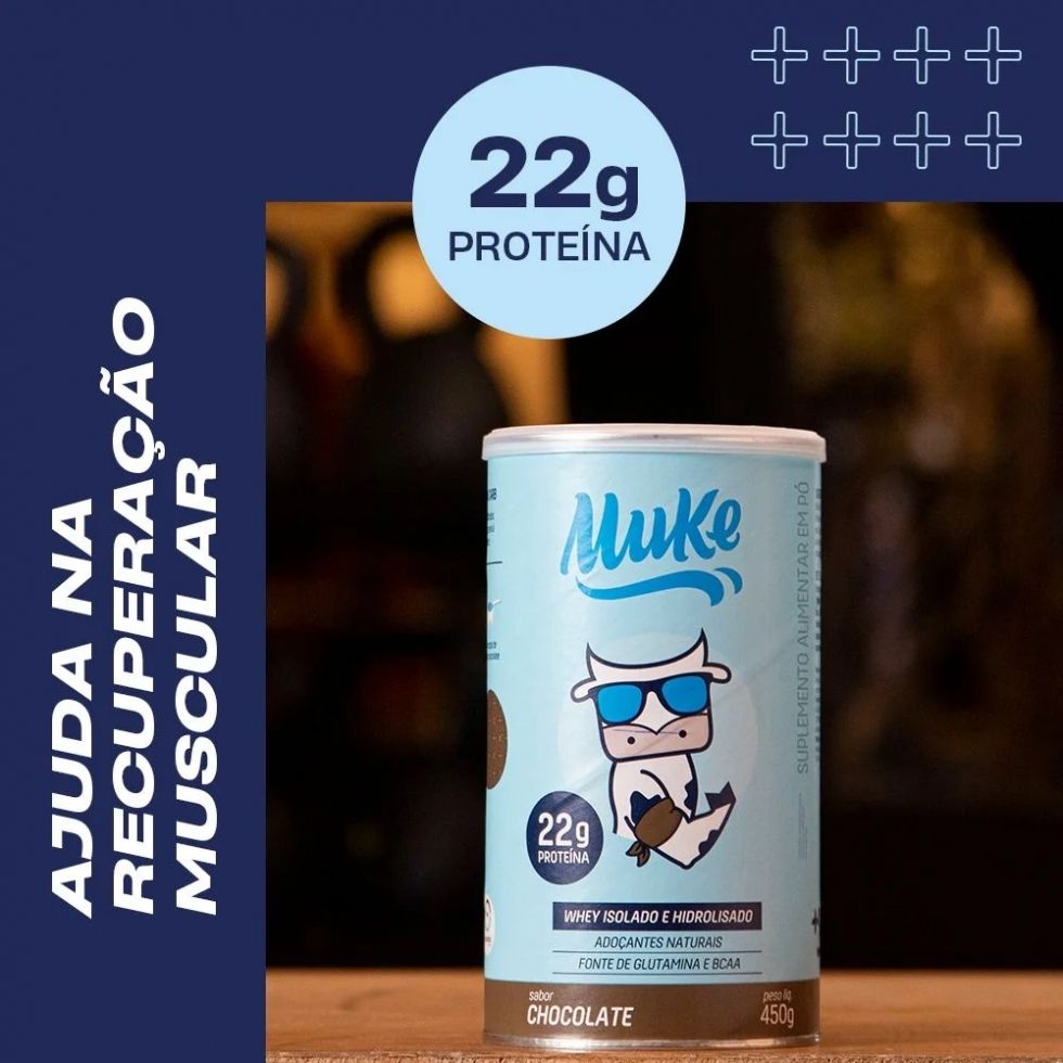 Muke Whey Isolado (450g) - Mais Mu