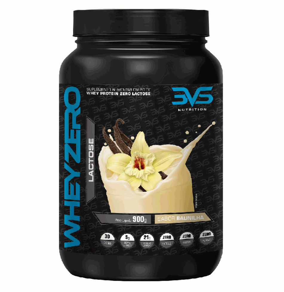 Whey Zero Lactose (900g) - 3VS