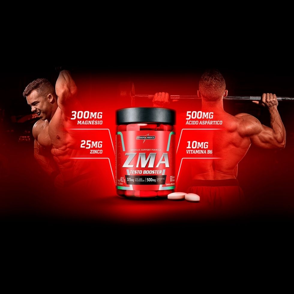 ZMA Testo Booster (60 caps) - Integralmédica