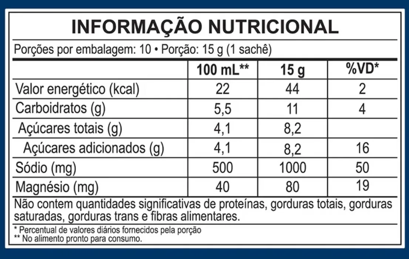 Saltz 1000 (Display c/10 sachês 15g)