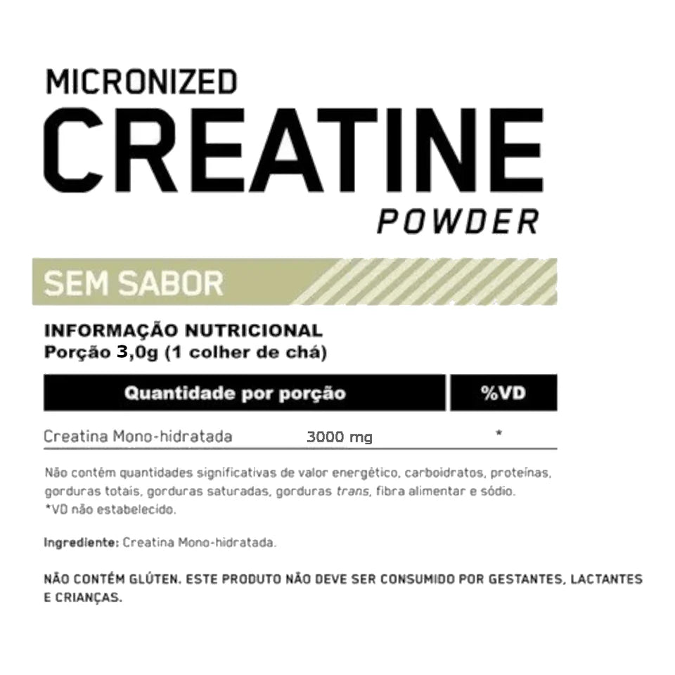 Micronized Creatine Powder 600g - Optimum Nutrition