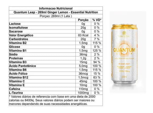 Quantum Leap 269ml 6 Latas - Essential Nutrition