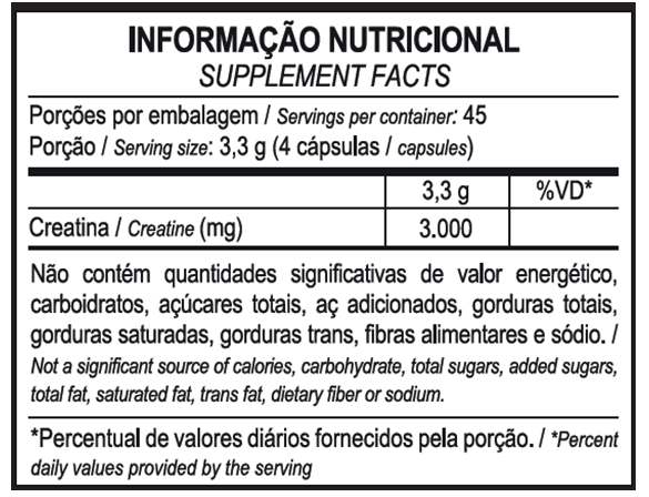 Creatina Monohidratada 180 Caps - Probiótica