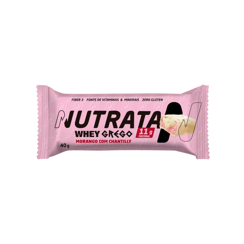 Whey Grego Bar 40g - Nutrata